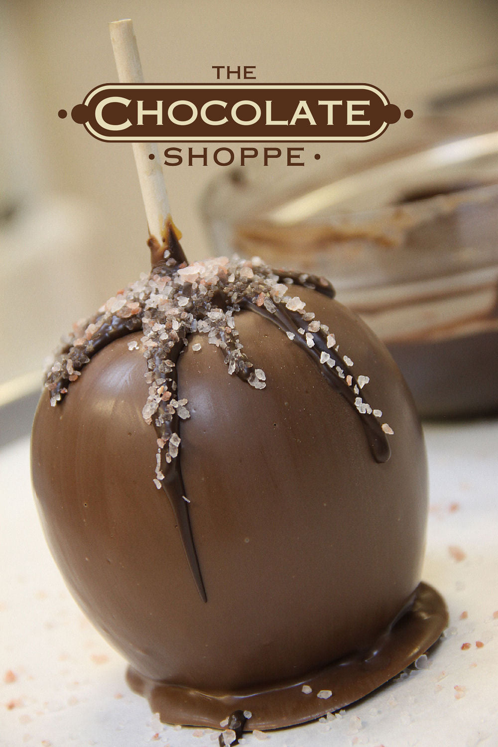 Chocolate Salted Caramel Apple