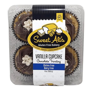 Vanilla with Chocolate Cupcakes