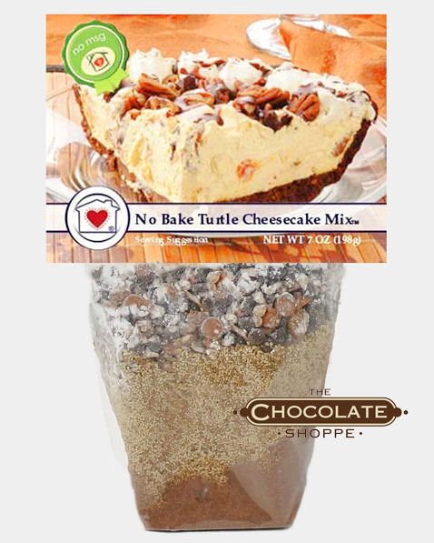 No Bake Turtle Cheesecake Mix